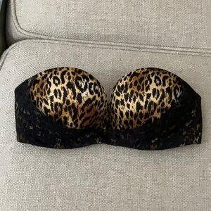Victoria’s Secret Strapless Push-up Bra Size 32C